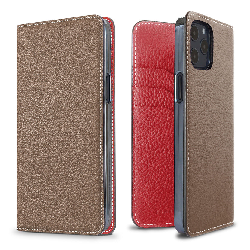 Diary Case Bottalato Leather (iPhone 12 / 12 Pro)