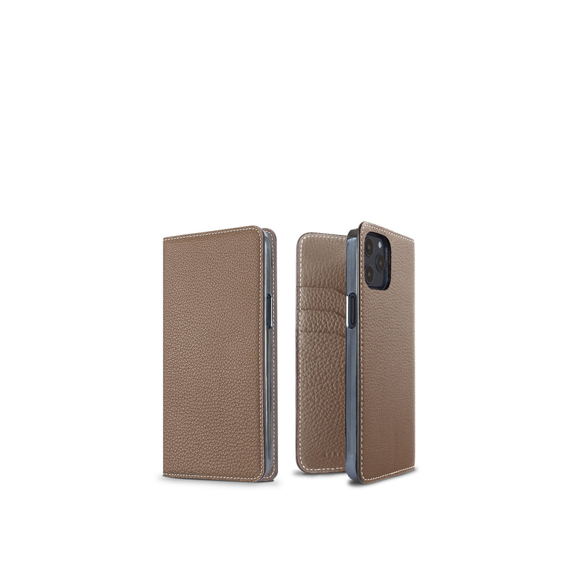 Diary Case Bottalato Leather (iPhone 12 / 12 Pro)