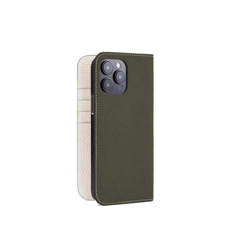 Diary Case Bottalato Leather (iPhone 14 Pro Max)