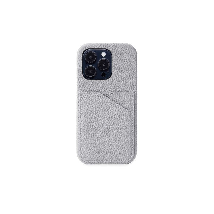 (iPhone 14 Pro) Back Cover Case Shrink Leather