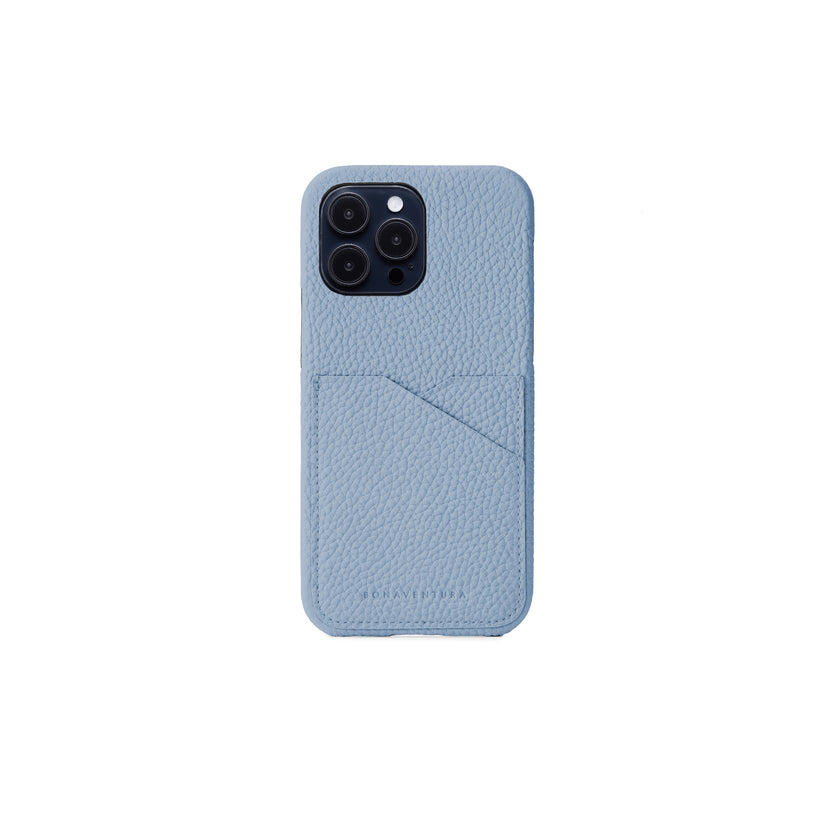 (iPhone 14 Pro) Back Cover Case Shrink Leather