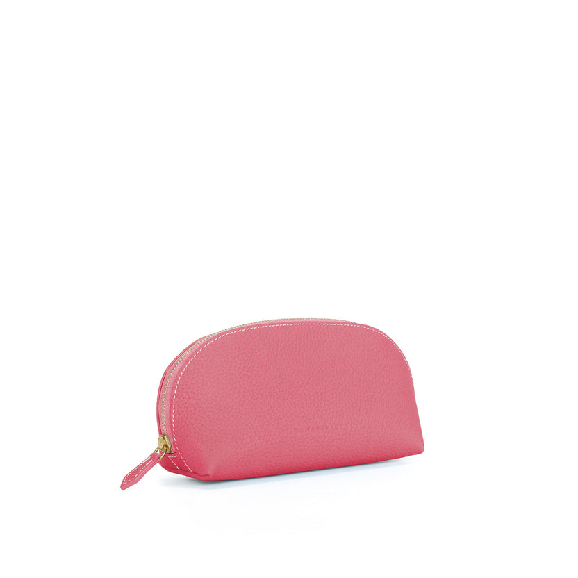 Cosmetic Pouch Shrink Leather (Small)