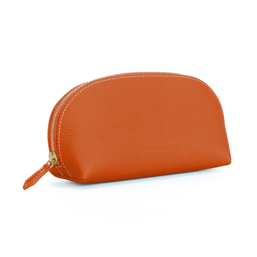 Cosmetic Pouch Shrink Leather (Small)